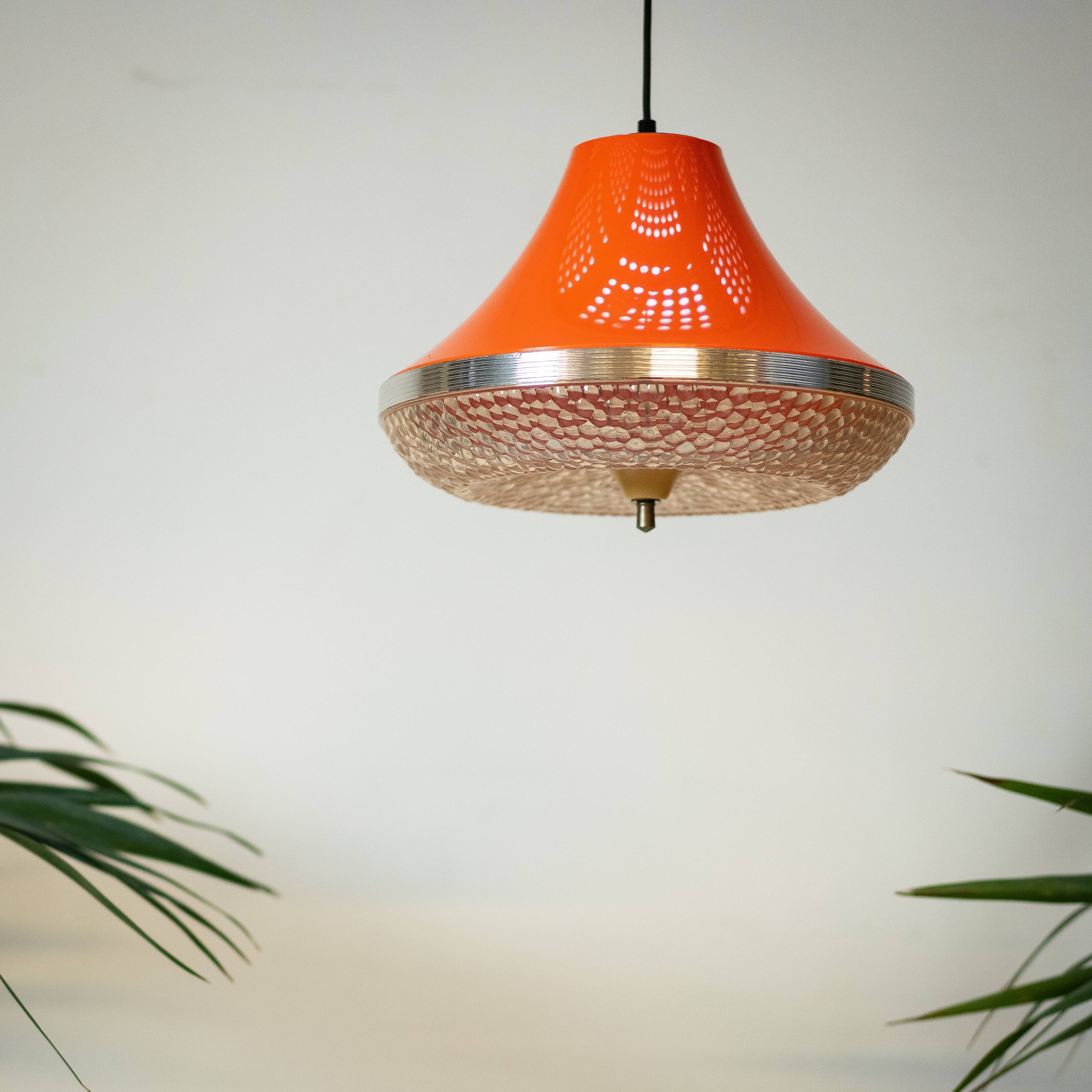 Vintage ceiling lamp 50s