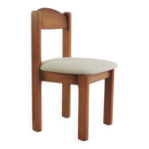 Solid wood chair