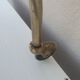 Vintage folding rolling service in Formica and brass plated