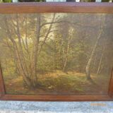 Forest painting