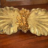 Vide poche coquilles signé S.Huygens en bronze doré