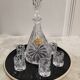 Service liqueur cristal de Bavière XX ieme siècle
