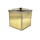 Hollywood regency golden Ice Bucket, Italy, ca. 1970s