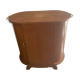 Rotating wooden bar cart from the 1950s.