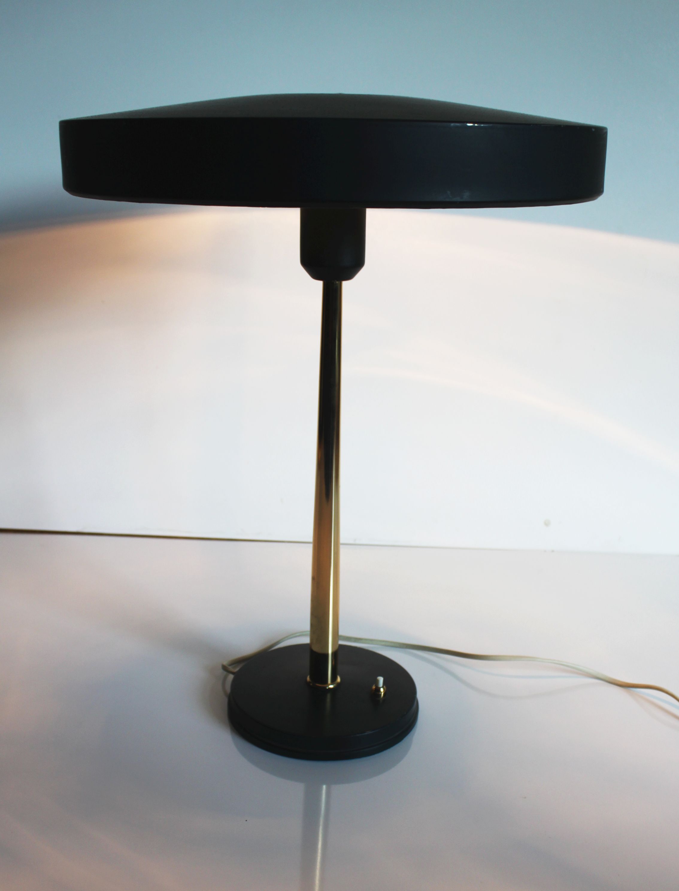 Lampe Major par Louis Kalff pour Philips, 70’s