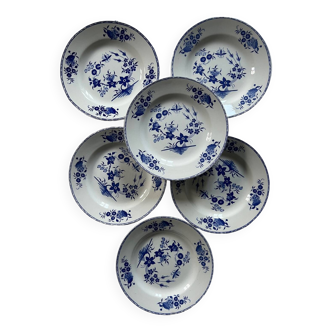 Boch Frères Grand Bouquet plates