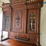Buffet deux corps type Henri II , période renaissance XIXe siècle