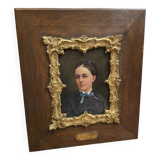 Oil on panel, 19th century