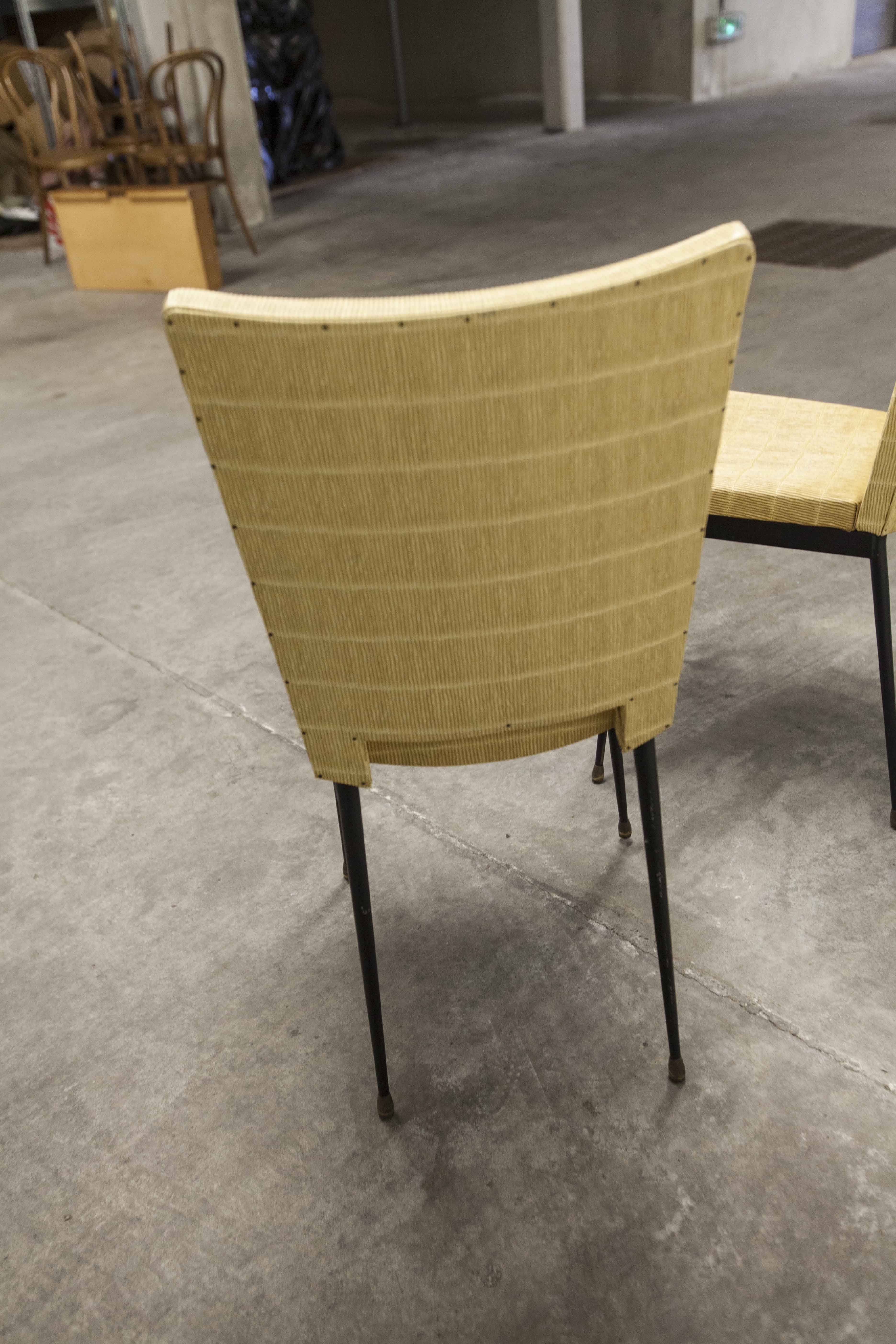 Pair of chairs Colette Gueden 1950