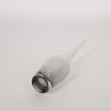 Scandinavian Glass Vase with Slim Neck, 1960s