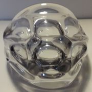 purple crystal centerpiece