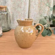 Pot vase carafe pichet vintage grès