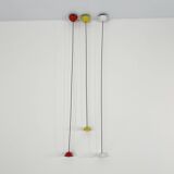 Set of 3 Pendant Lamps from Stilnovo, 1980