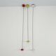 Set of 3 Pendant Lamps from Stilnovo, 1980