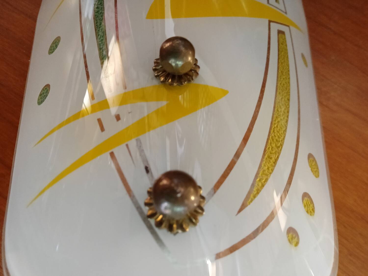 Pair of Art Deco wall lights