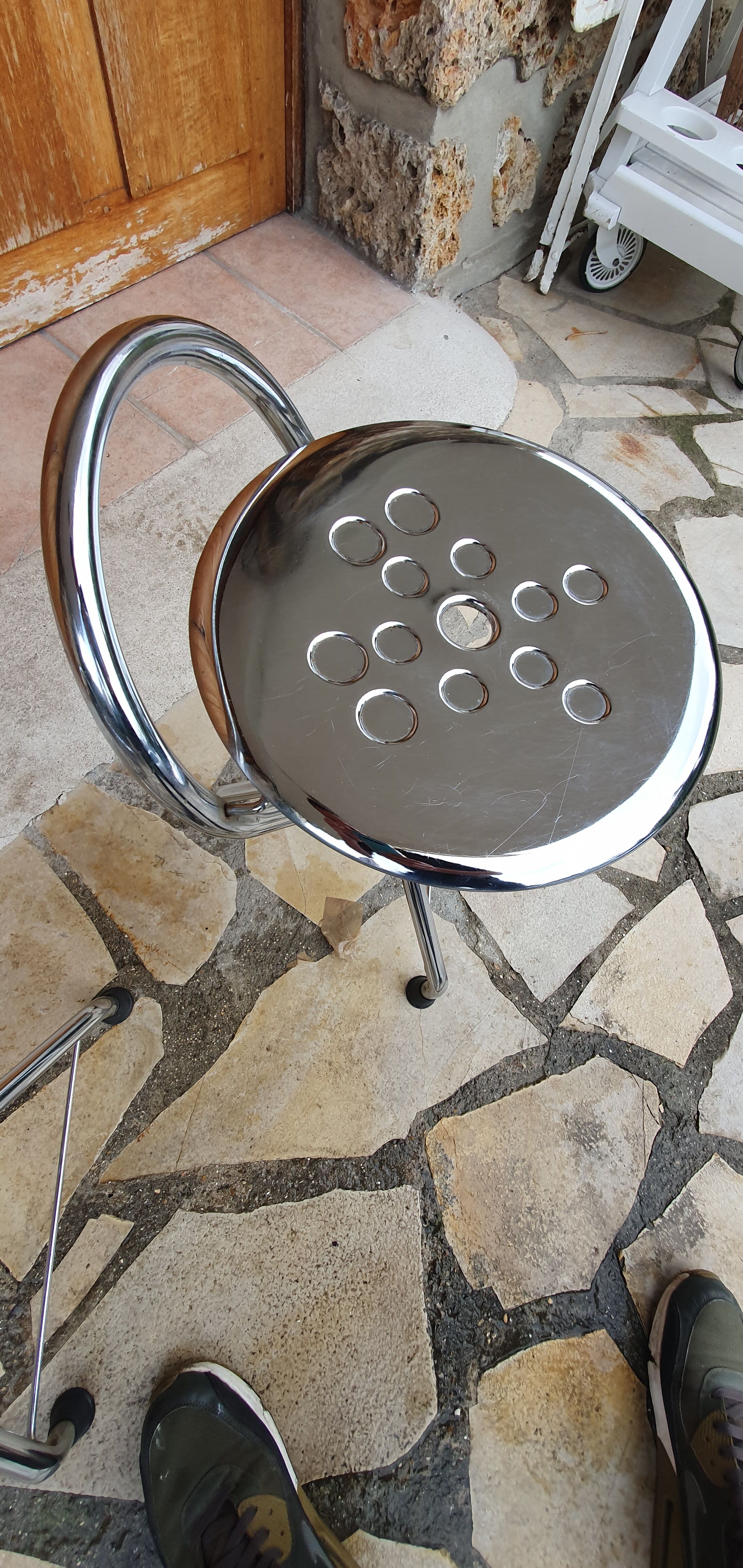 Vintage Tubecon Folding Stool