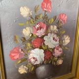 Oil on canvas, framed still life