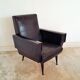 Black armchair of the 1950s