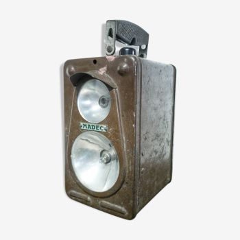 Ancienne lampe madec type sncf