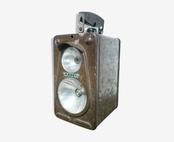 Ancienne lampe madec type sncf