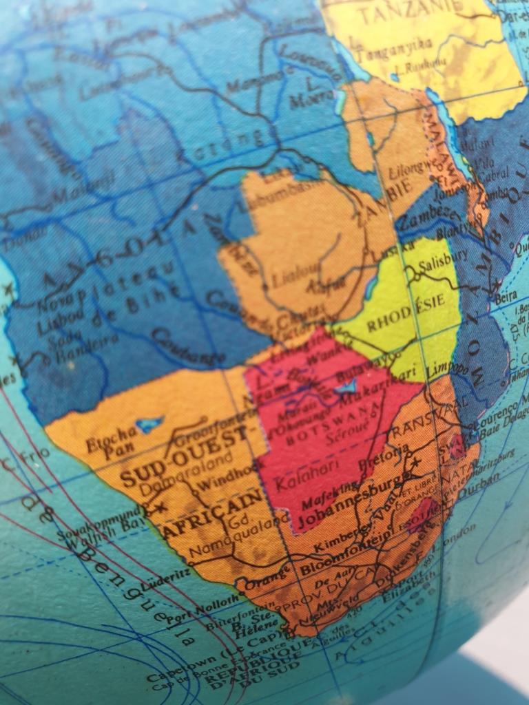 World Map globe taride maps 1969