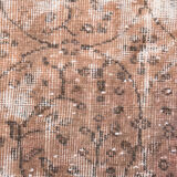 Handmade floral turkish runner rug