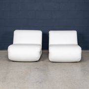 20thC ITALIAN PAIR OF BOOMERANG LOUNGE CHAIRS BY RODOLFO BONETTO FOR B-LINE