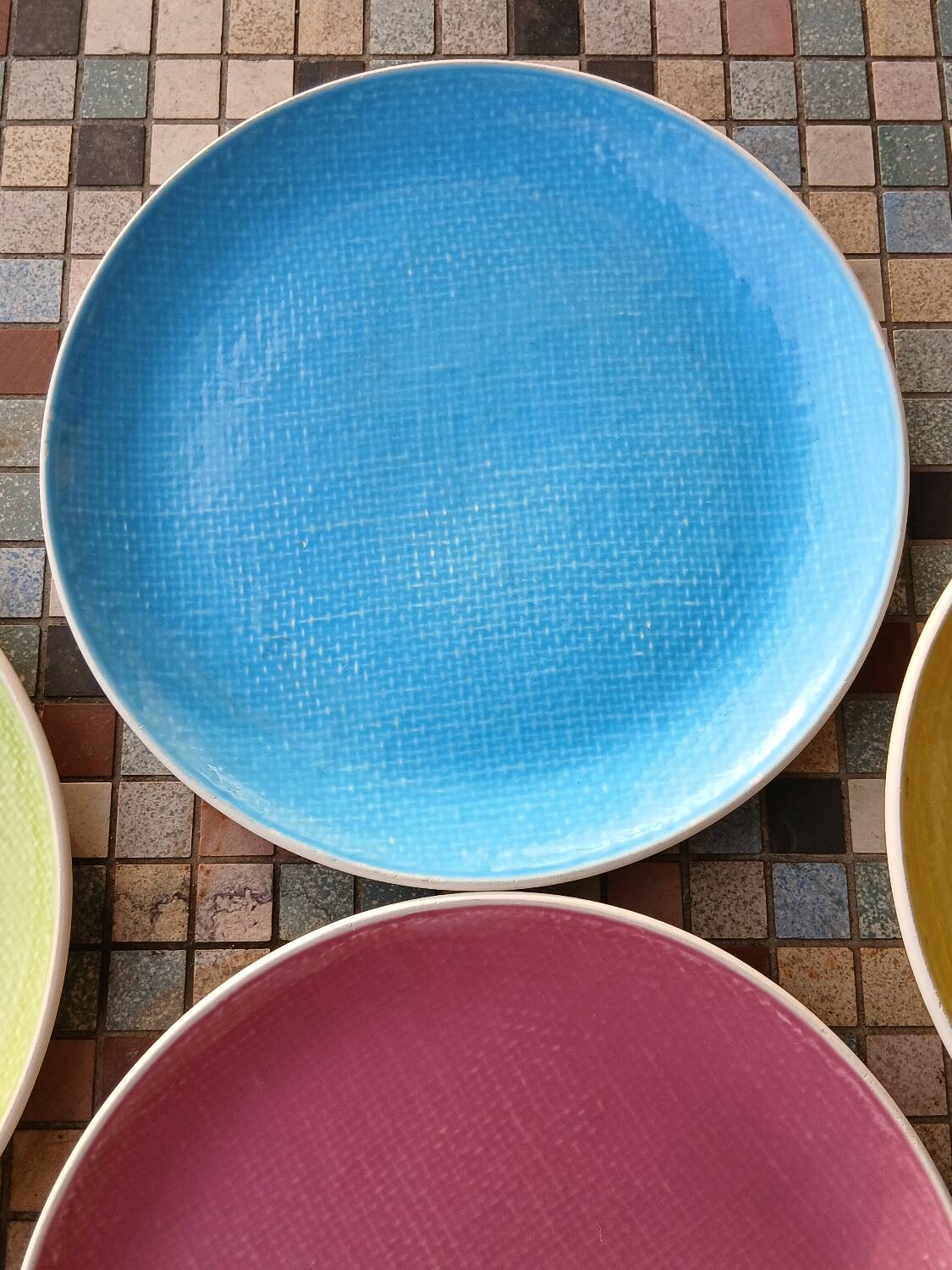 Deauville plates by Salins