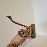 2 hooks with 4 rotating hooks each in brass