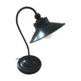 Industrial swan collar lamp