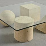 “Metafora” coffee table by Lella & Massimo Vignelli for Casigliani