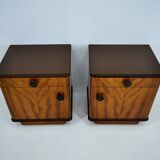 1940s Set of Bedside Tables , Czechoslovakia