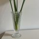 Vase en verre ciselé