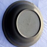 Old tableware service in beige earthenware longchamps