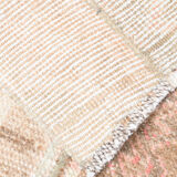 2x9 narrow vintage runner rug, 282x70cm