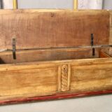 Antique walnut chest