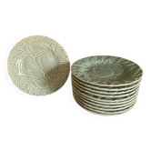 11 Bordallo Pinheiro plates