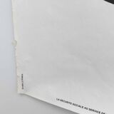 Vintage poster INRS graphics Metzger