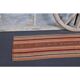 Vintage Turkish Hand-Knotted Wool Cotton Red Kilim Runner Rug 53x220