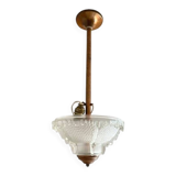 Ezan and Petitot art deco pendant light
