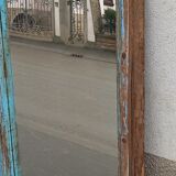 Mirror in old wooden frame, 174x100 cm