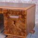 Art Deco Writing Desk in Mahogany and Walnut, 1920s