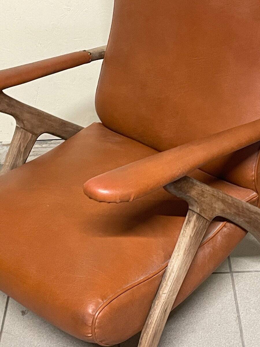 Poltrone in stile di Antonio Gorgone, anni '50, set di 2