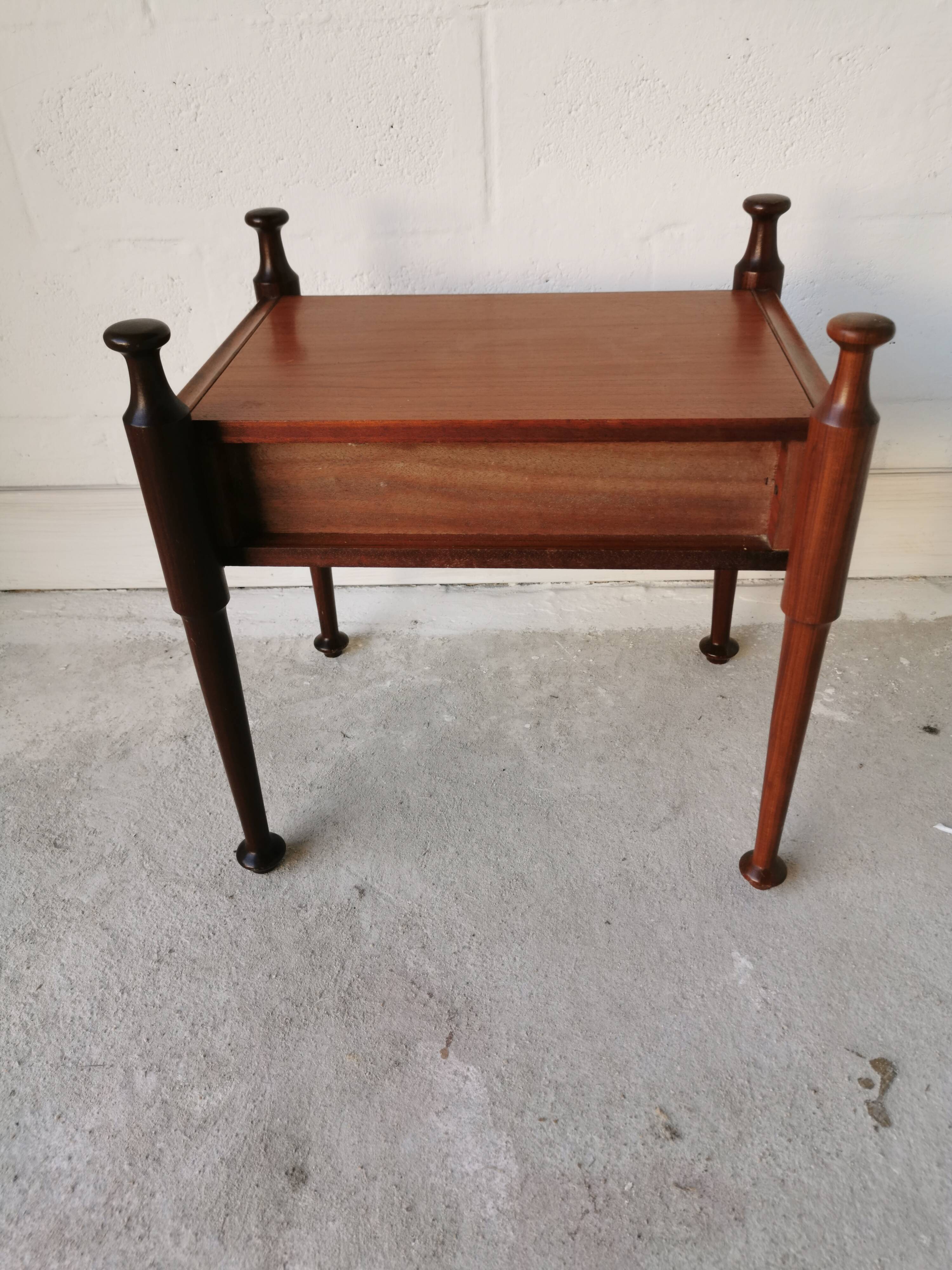 Vintage bedside table