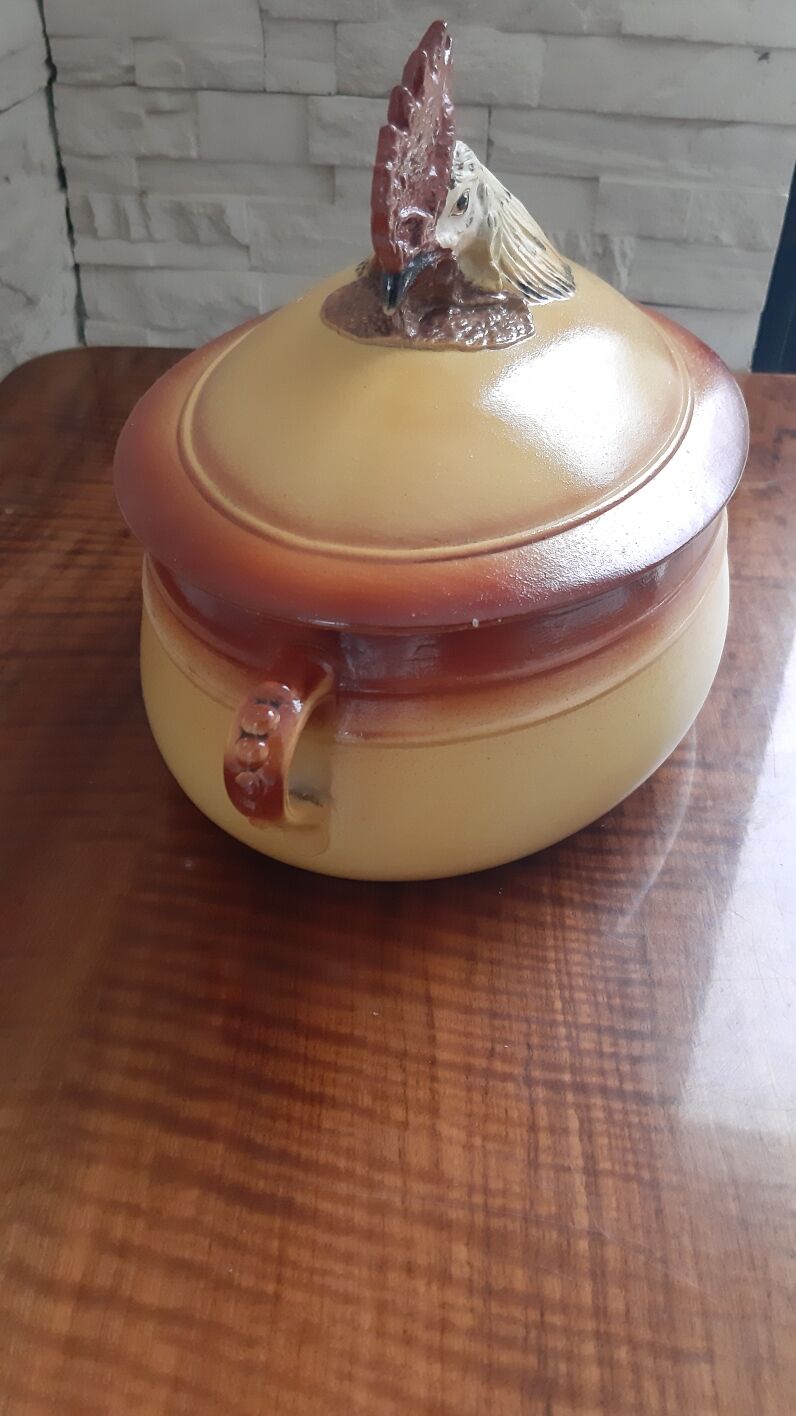 Vintage ceramic terrine