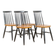 4 mid-century fanett chairs by ilmari tapiovaara, 1960s, set of 4