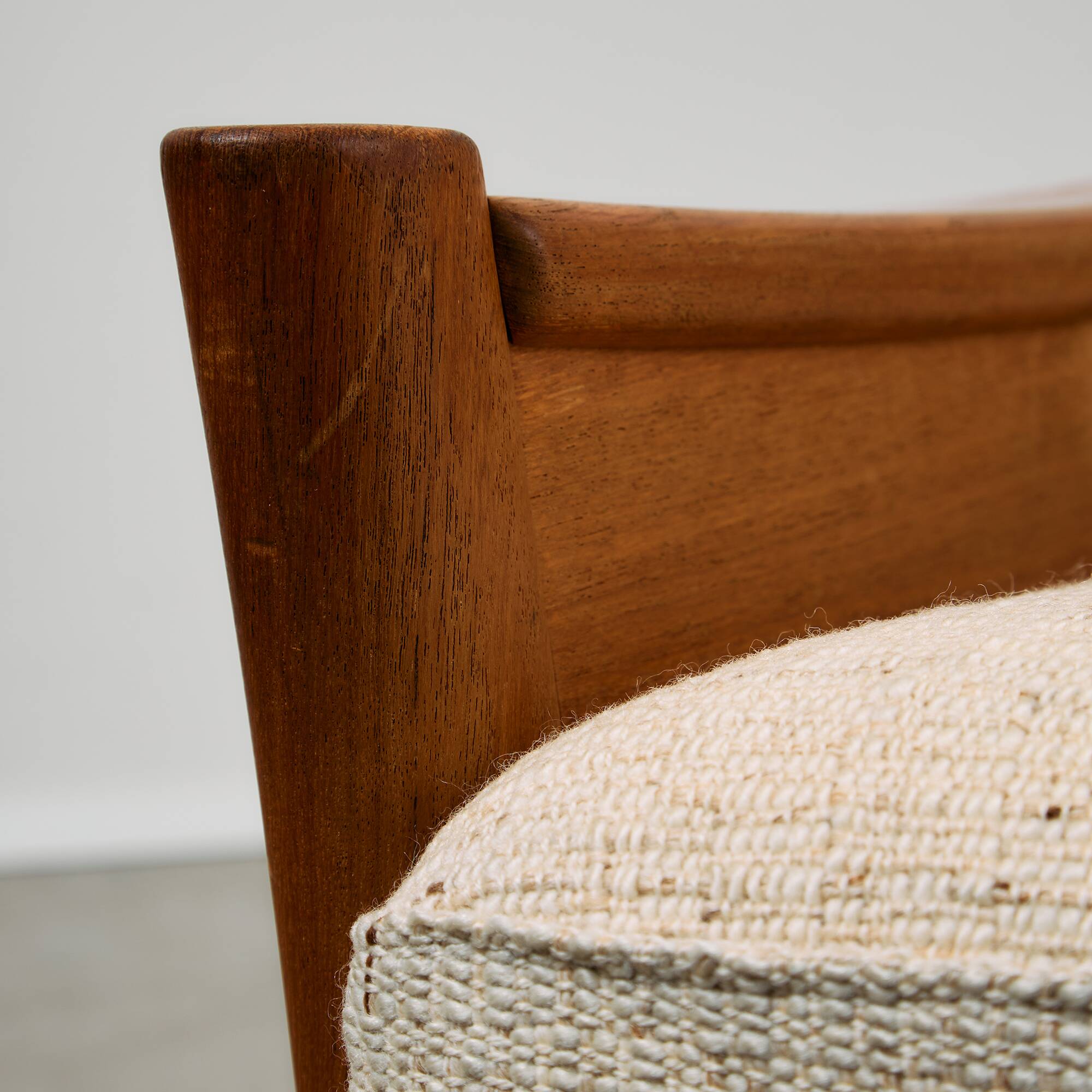 Dyrlund Three-Seater Sofa in Solid Teak