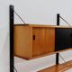 Rare Scandinavian Wall Mounted Plywood Shelving Unit 1950s