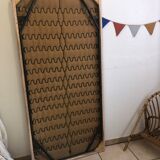 Wicker basket bed