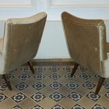 lot of 5 chairs Danish 50/60s Arno Votteler Knoll